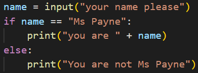 vscode python syntax highlighting, dark mode